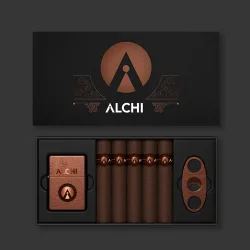 Packaging preview of  cigar boxes