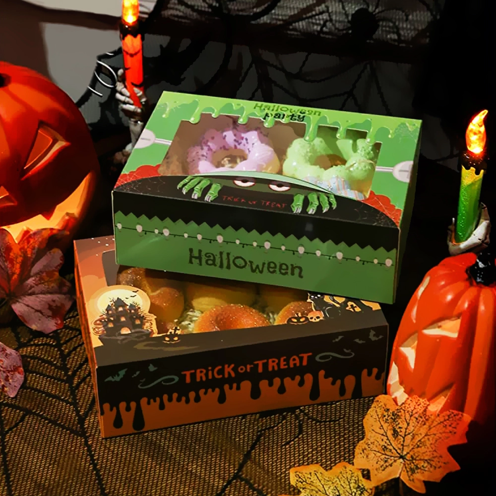 individual halloween cupcake boxes
