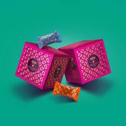 Packaging preview of small candy boxes