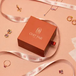 Packaging preview of rigid boxes with sleeve and tray