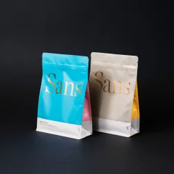 Standard smell proof Mylar bags with resealable zipper