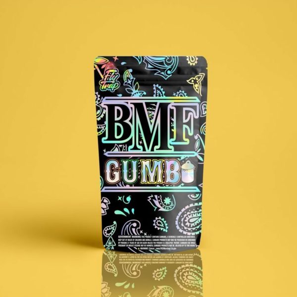 Custom Gumbo Mylar bags