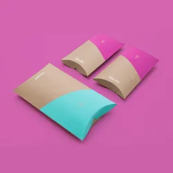 Custom Kraft Pillow Boxes