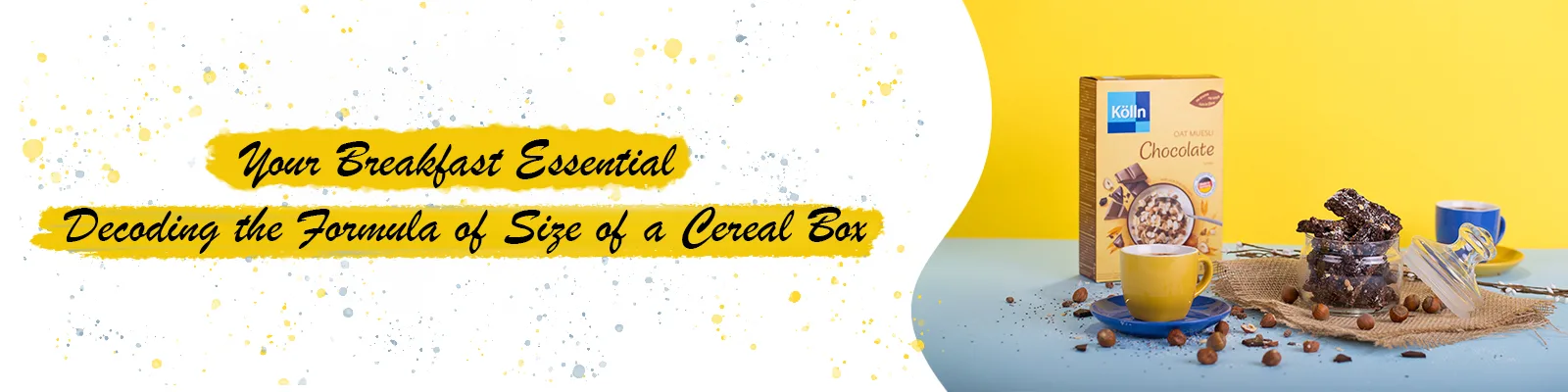 Your Breakfast Essential: Decoding the Formula of Size of a Cereal Box