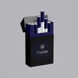 Empty Paper Flip Top Cigarette Boxes