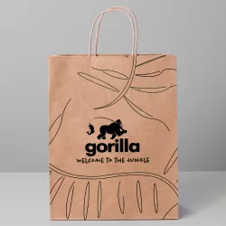 Custom Brown Paper Bags