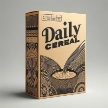 Custom Cardboard Cereal Boxes