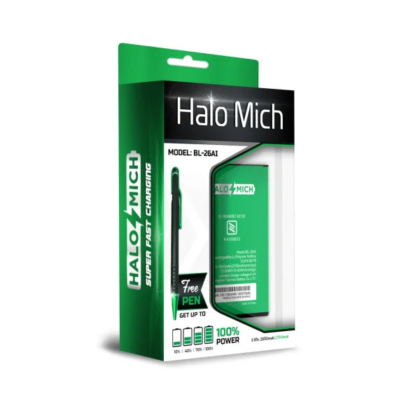 Compact design packaging for mobile batteries in retail shipping