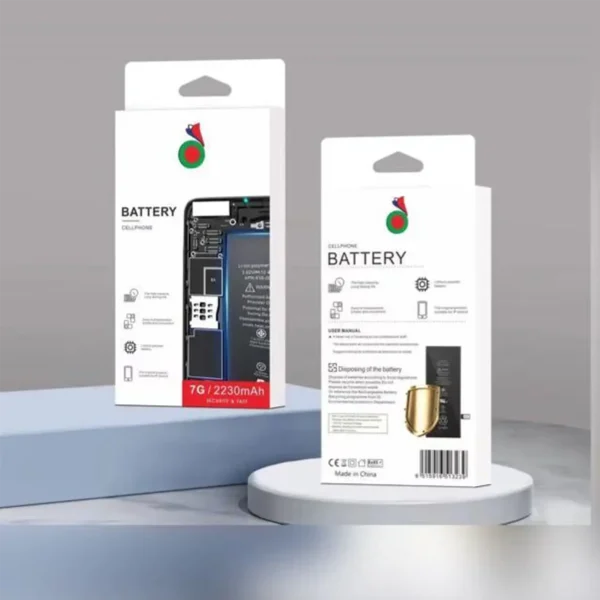 Recyclable packaging box designed for mobile battery safety