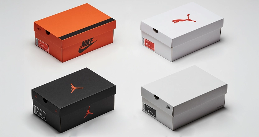 different brands and their shoe box dimensions