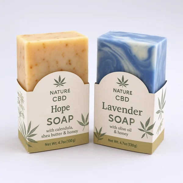CBd soap boxes wholesale