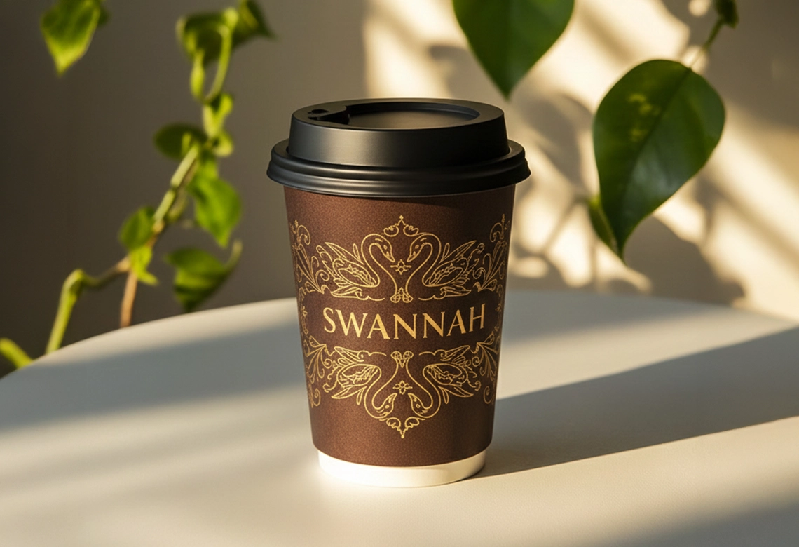 Custom Printed paper cups with lid