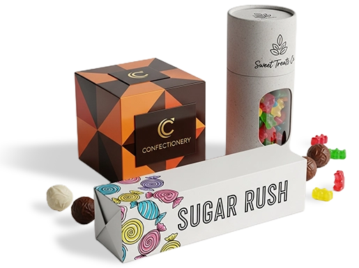 Custom Die cut candy boxes
