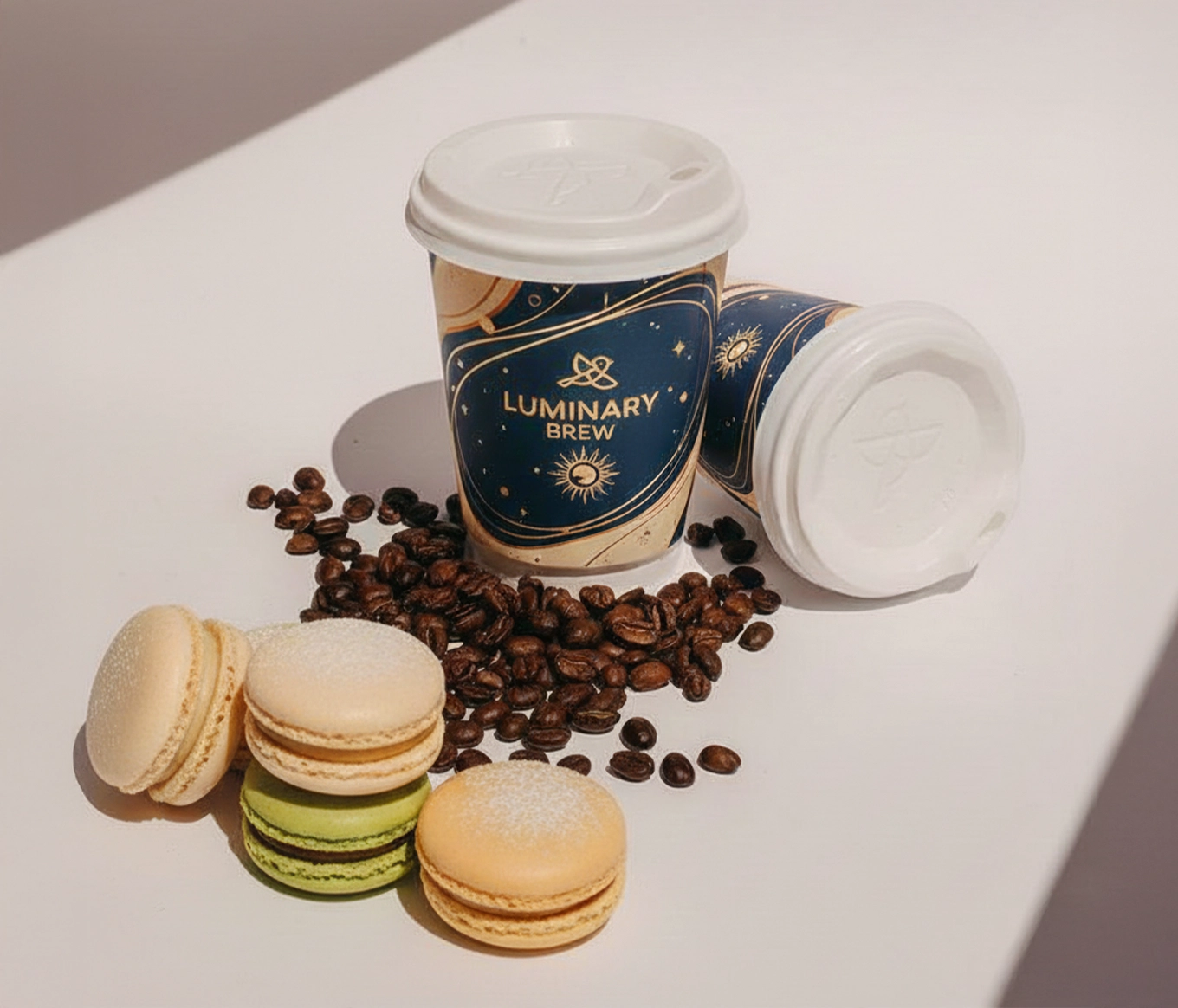 coffee cups with lids
