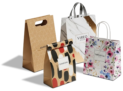 Customized paper bags