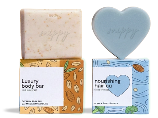 Custom printed soap boxes with logo
