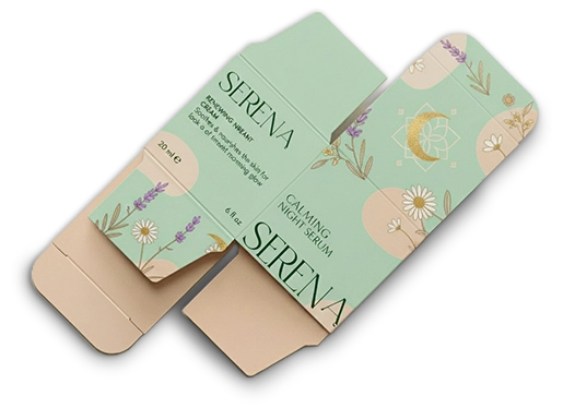 Custom printed tuck boxes