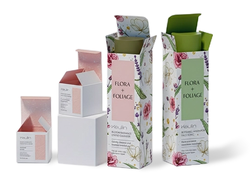 Customized tuck boxes in different sizes