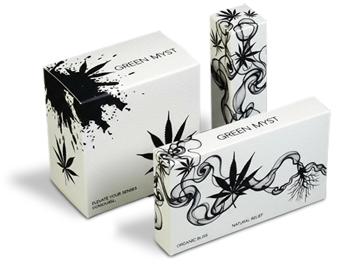 Custom Printed Cannabis Boxes