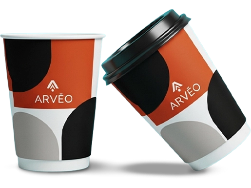 paper coffee cups with custom printing