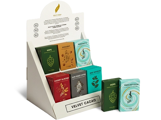 Customized display boxes for sales point and counters