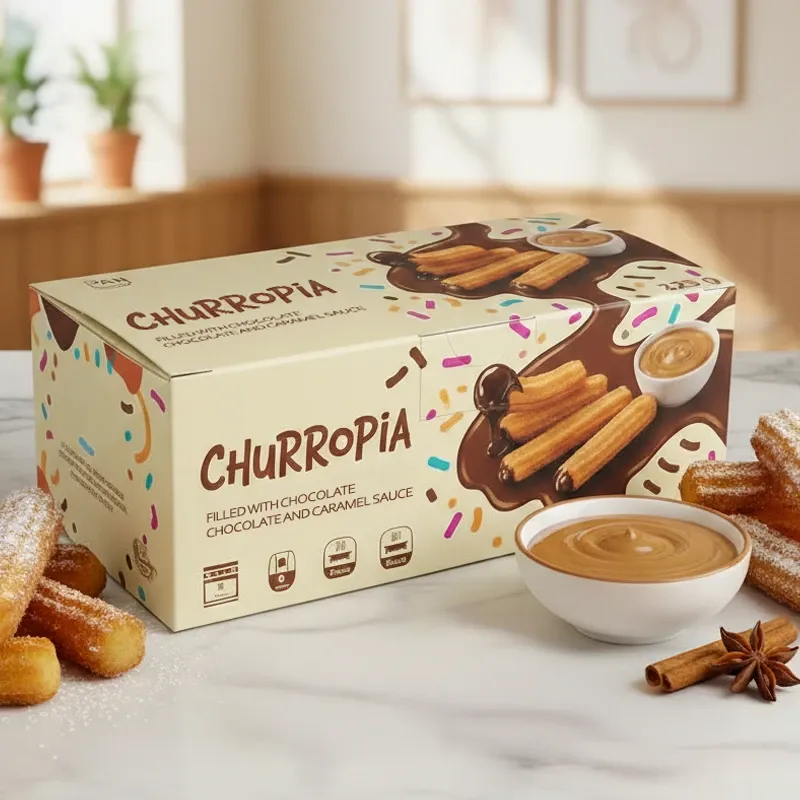 Custom Churros Boxes | Low MOQ & Free Shipping