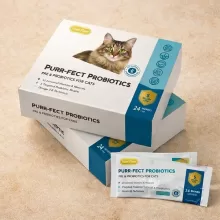 Custom printed veterinary medicine boxes with logo