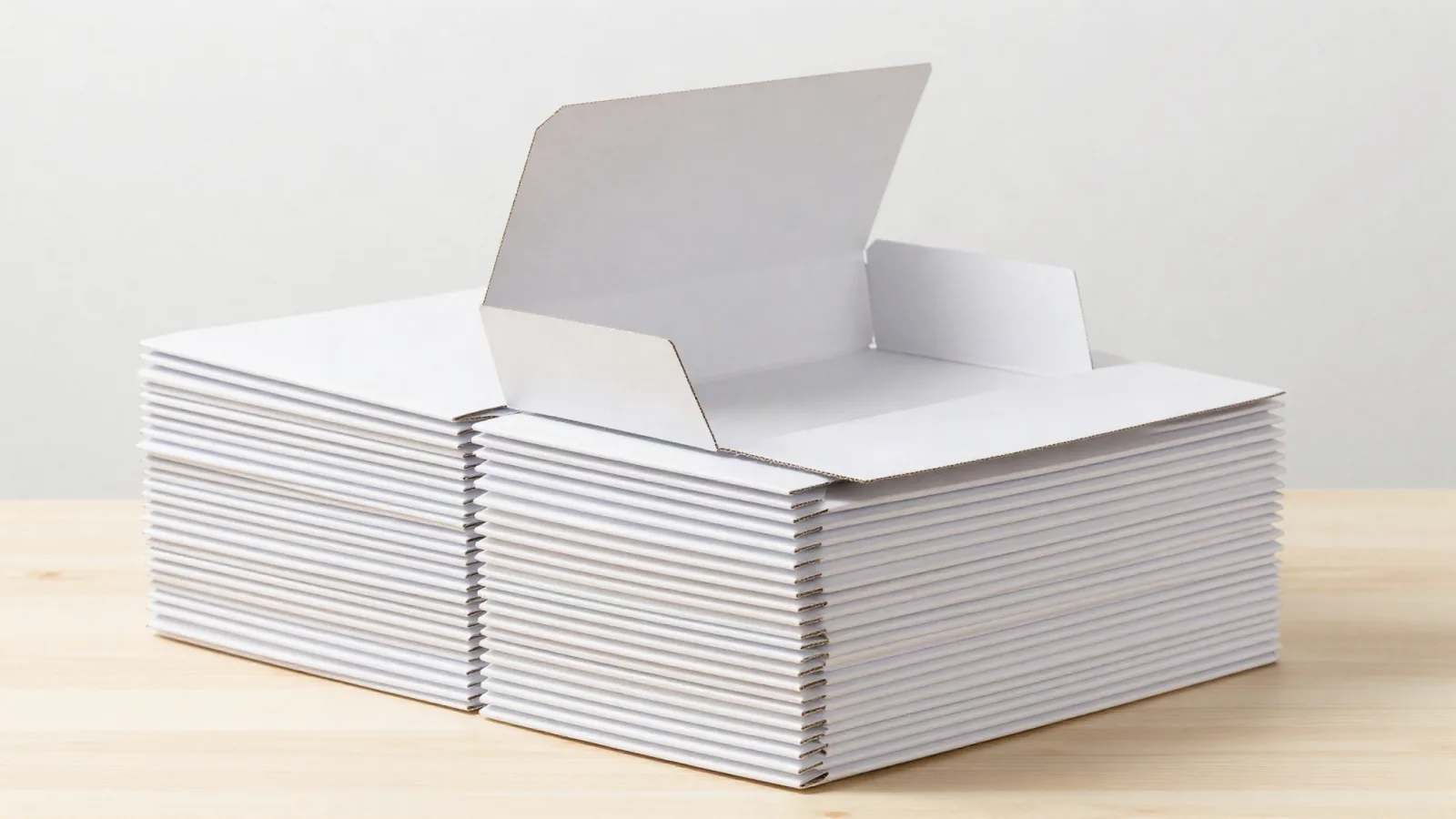 Custom Colored Mailer Boxes shown as custom packaging from Custom Packaging Lane