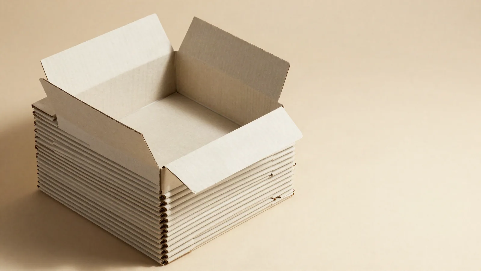 How Thick Is Corrugated Cardboard? A Flute Type Guide shown as custom packaging from Custom Packaging Lane