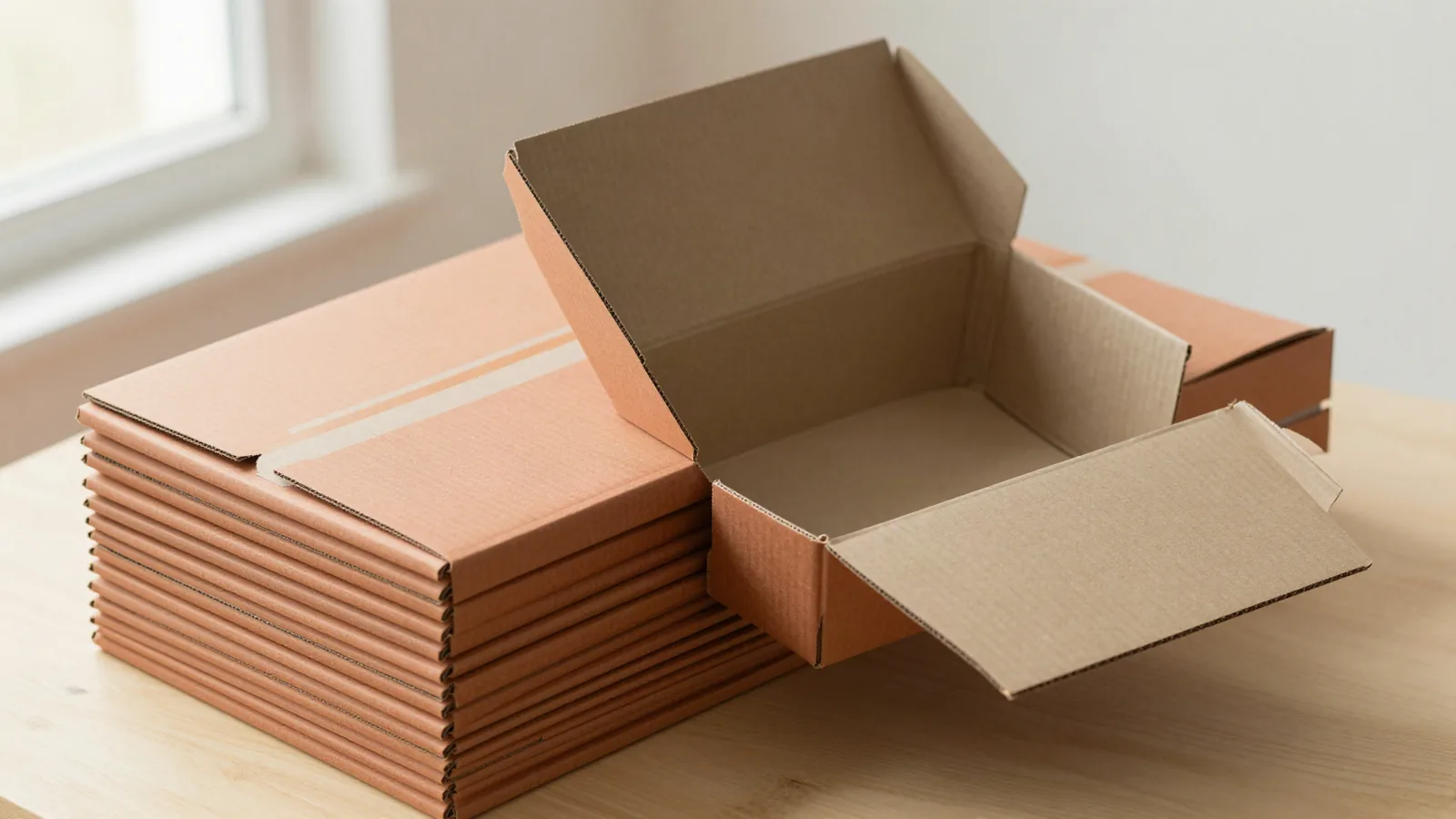 Corrugated Box Pricing: Real Cost by Quantity shown as custom packaging from Custom Packaging Lane