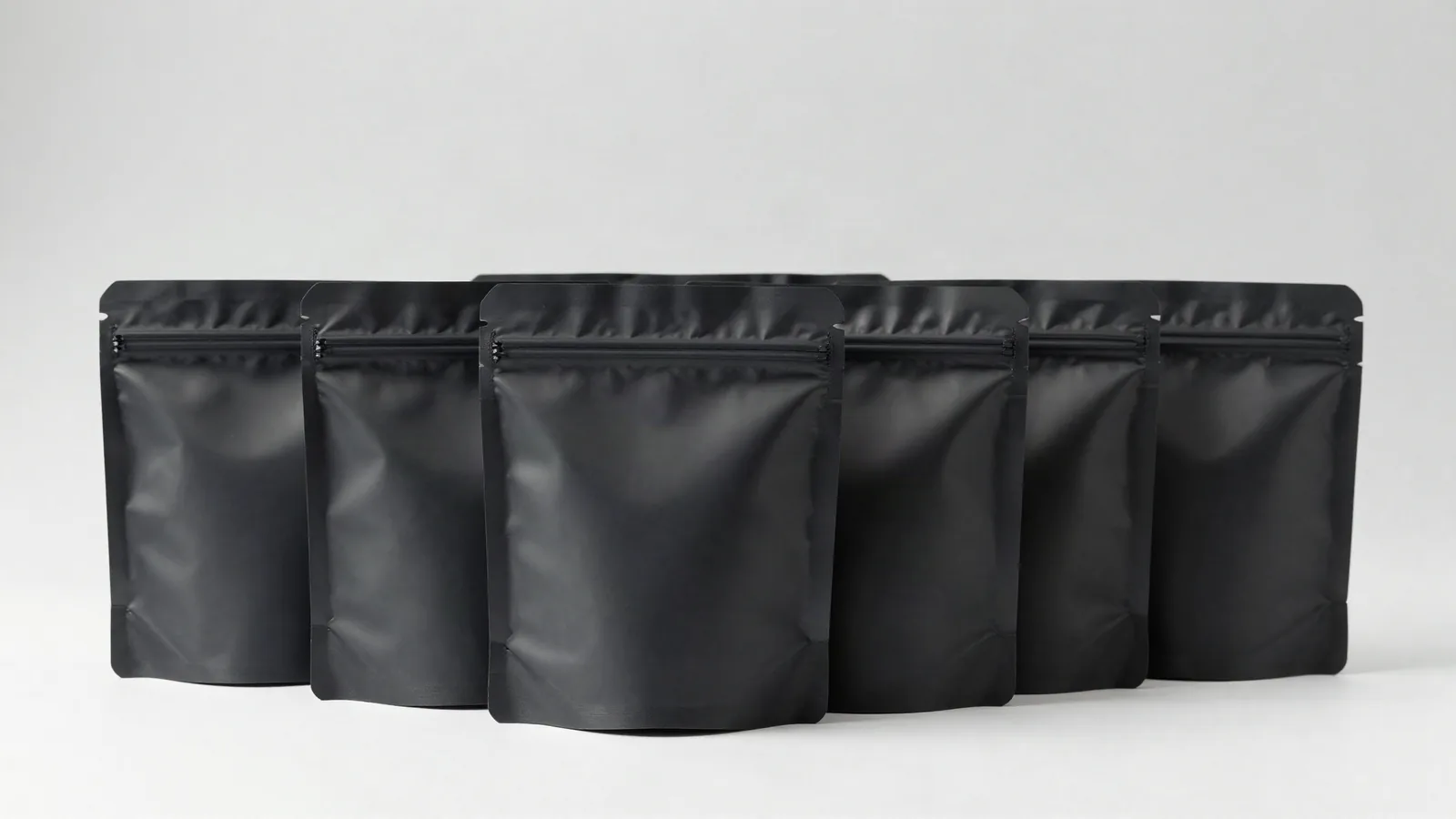 Mylar Pouch Shapes: Stand Up, Flat, and Gusseted Options shown as custom packaging from Custom Packaging Lane