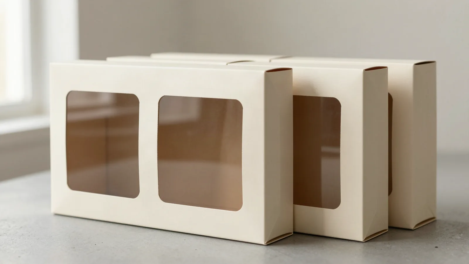 Custom Window Boxes: Styles and Material Options shown as custom packaging from Custom Packaging Lane