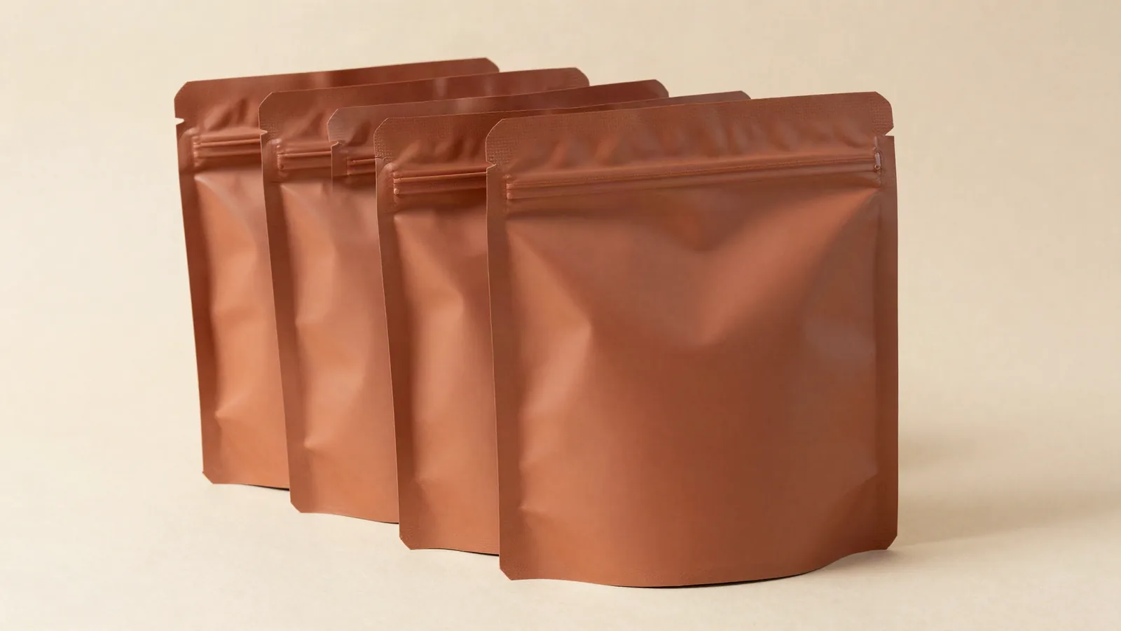 Custom Stand Up Pouch Packaging Materials shown as custom packaging from Custom Packaging Lane