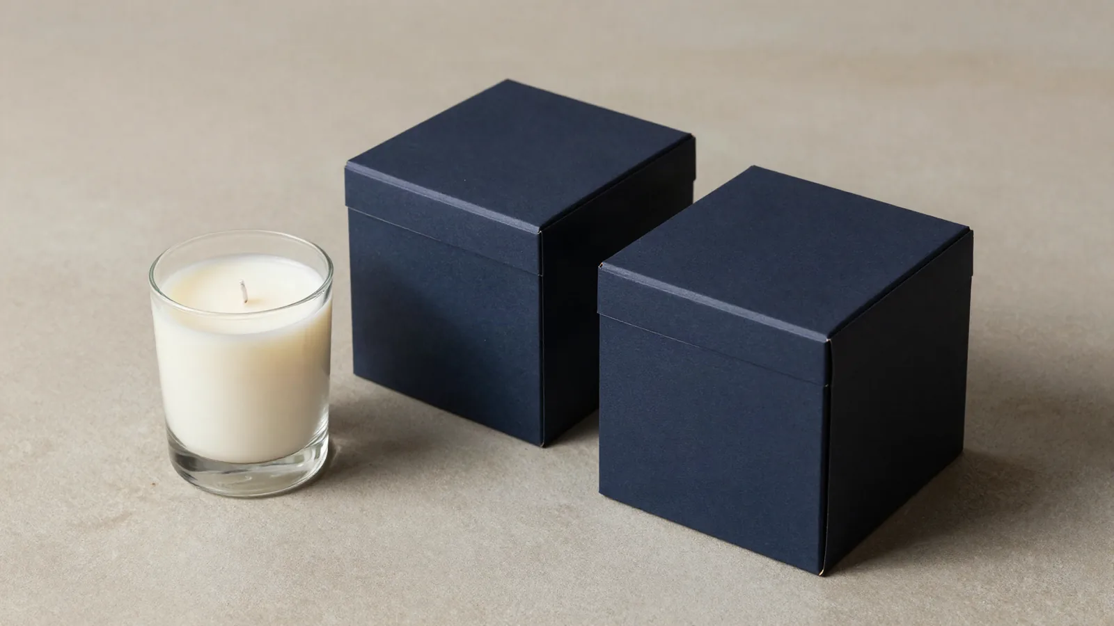Custom Packaging Boxes for Tealight Candles shown as custom packaging from Custom Packaging Lane
