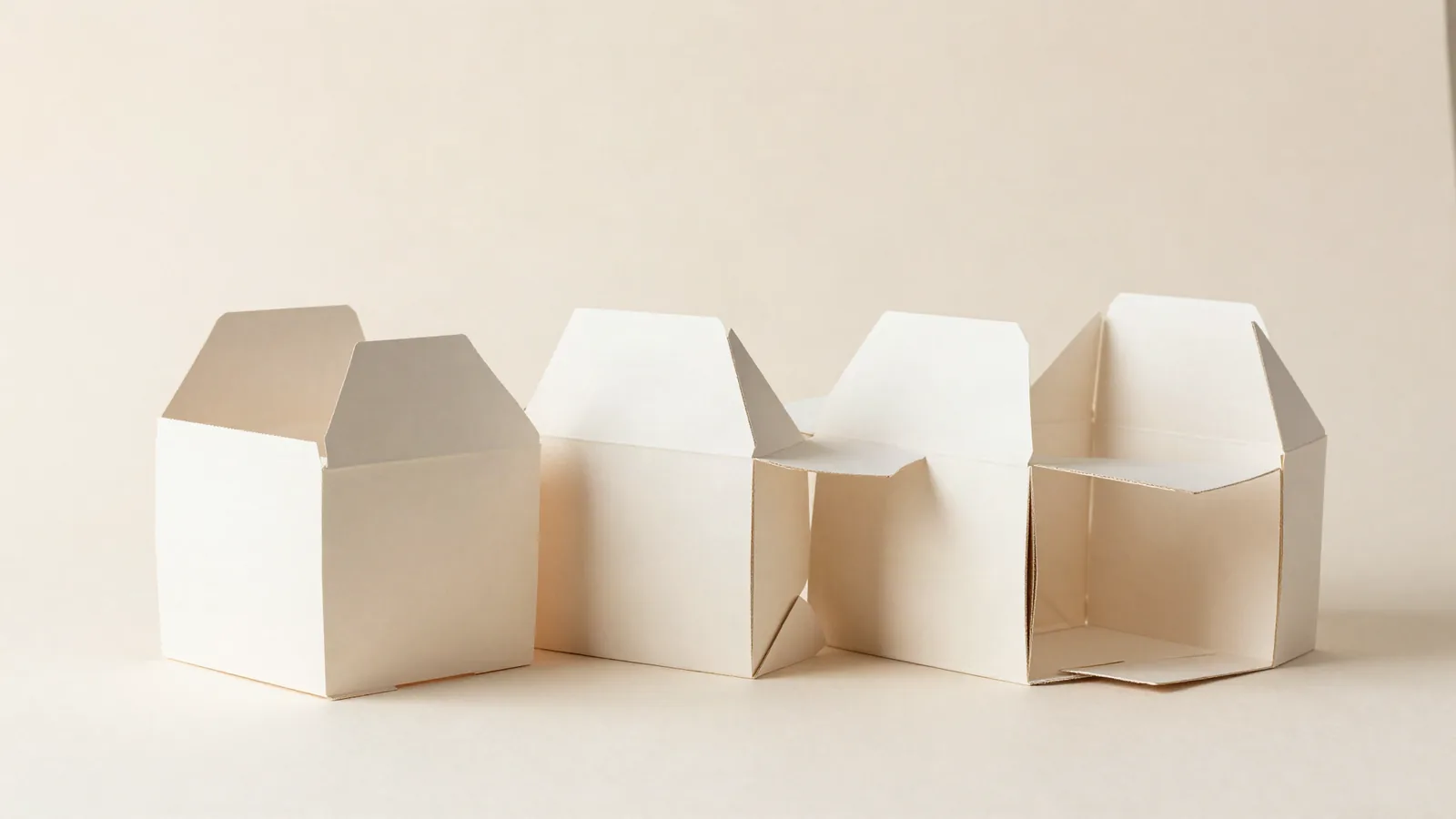 Types of Tuck Boxes and How They Close shown as custom packaging from Custom Packaging Lane