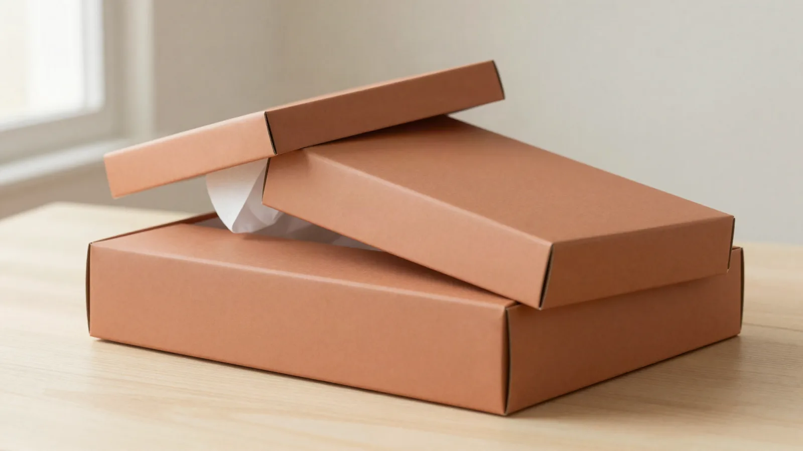Types of Apparel Boxes Explained shown as custom packaging from Custom Packaging Lane