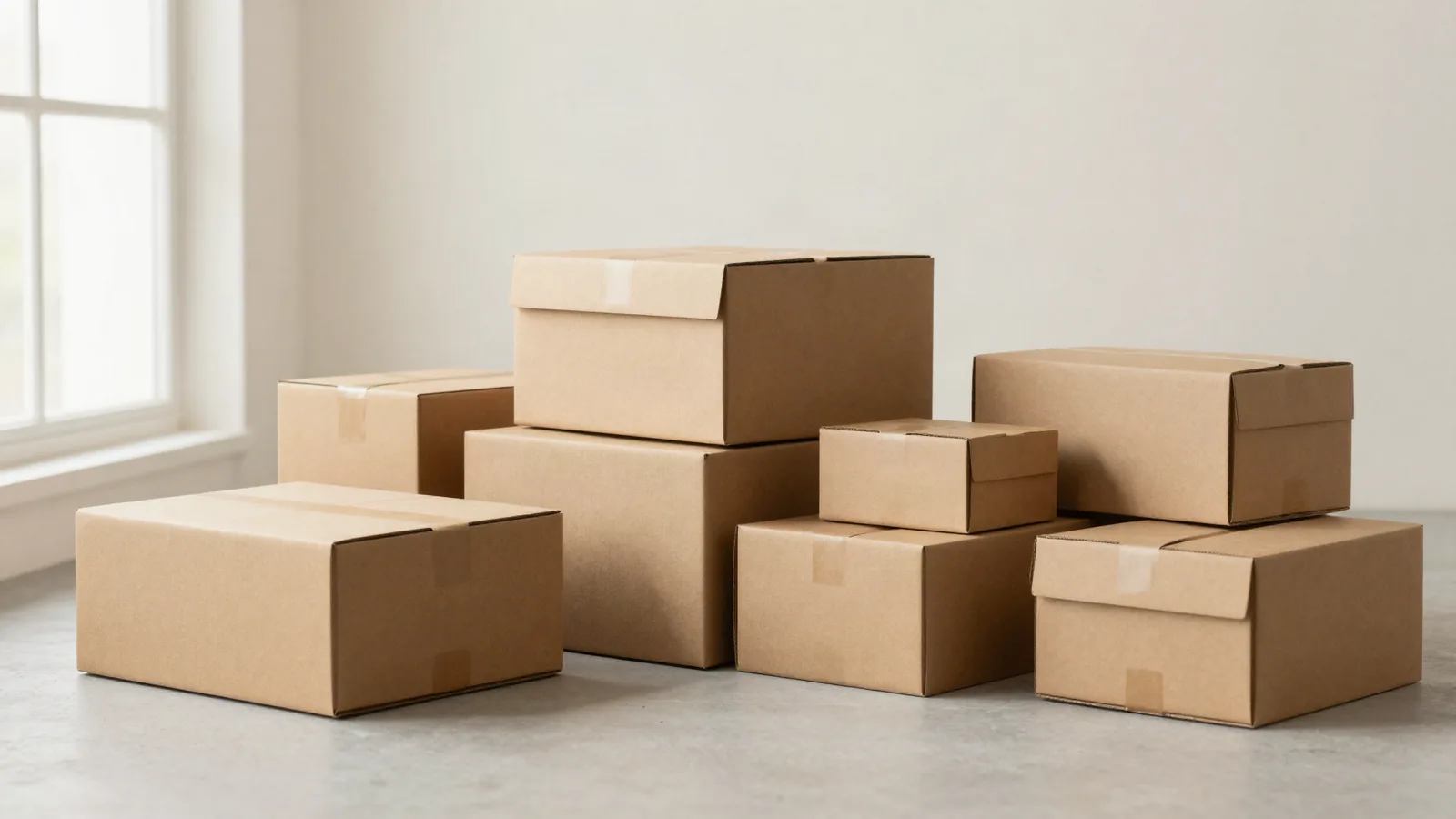 Types of Kraft Boxes Explained shown as custom packaging from Custom Packaging Lane