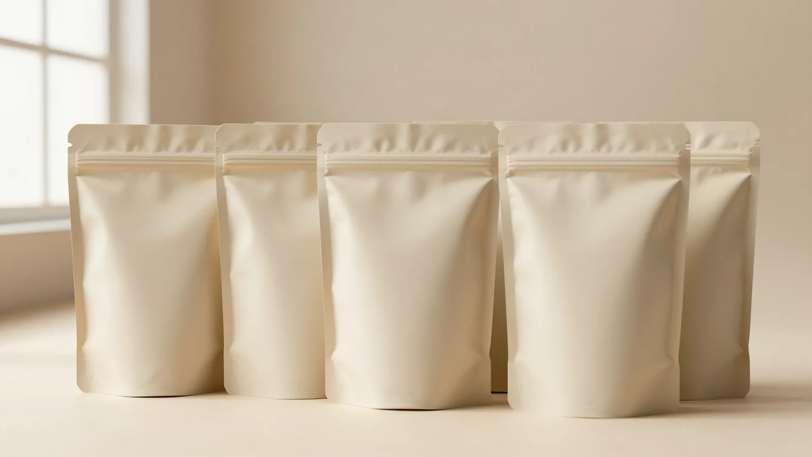 Custom Zipper Pouch Packaging: Materials and Sizes shown as custom packaging from Custom Packaging Lane