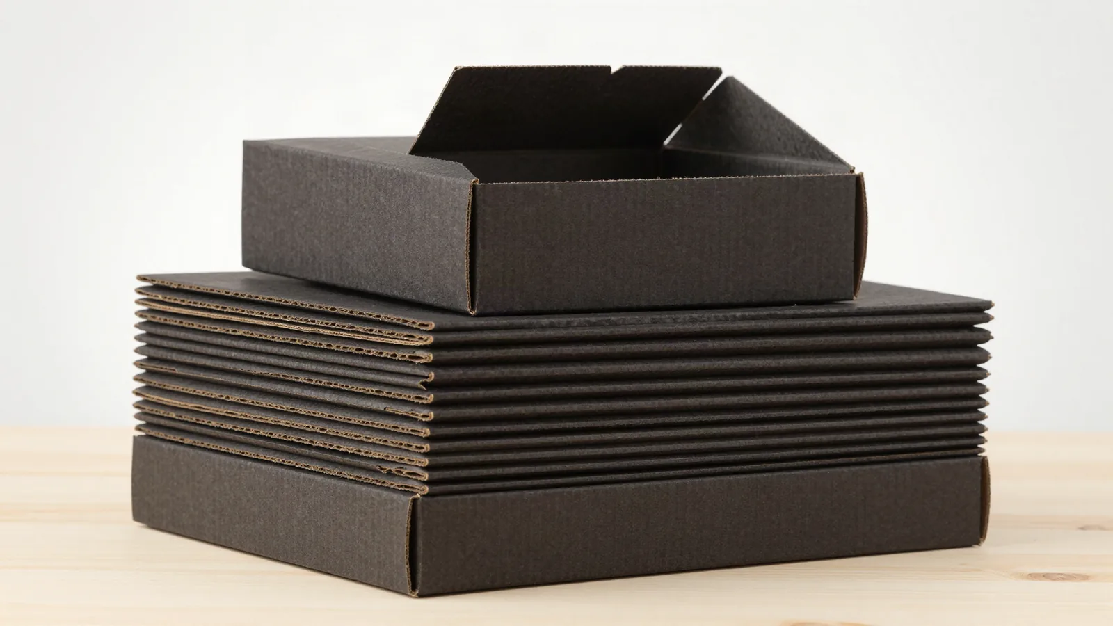 Corrugated Flutes shown as custom packaging from Custom Packaging Lane