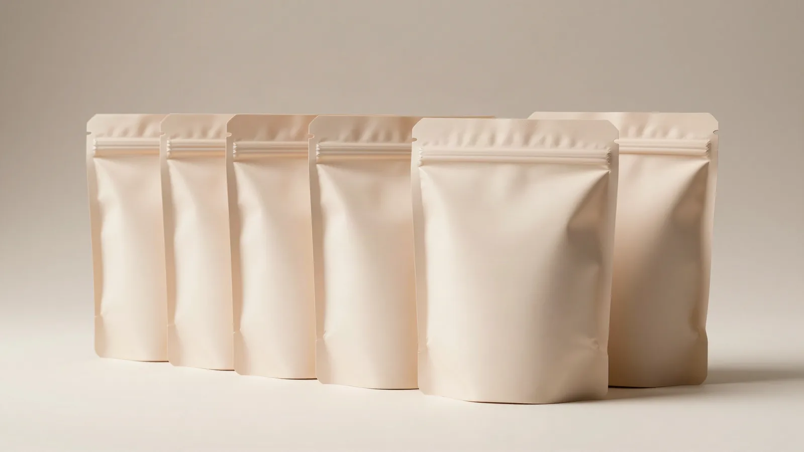 Custom Food Pouches shown as custom packaging from Custom Packaging Lane