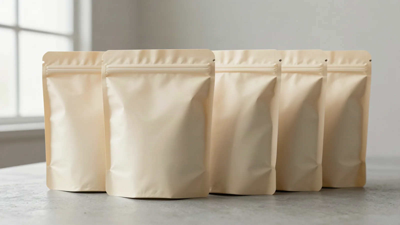 Custom Printed Mylar Pouches shown as custom packaging from Custom Packaging Lane