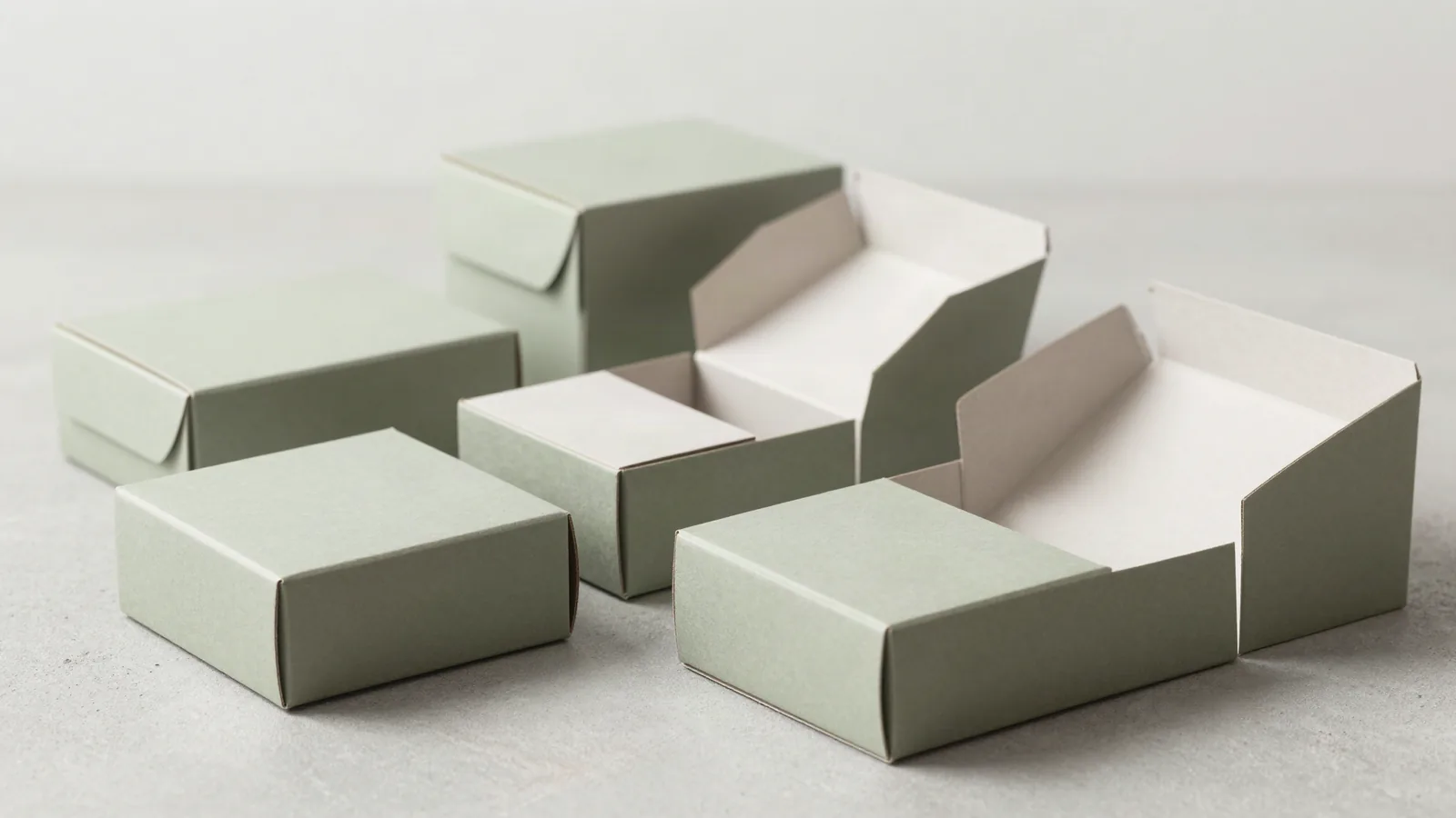 Packaging Comps shown as custom packaging from Custom Packaging Lane