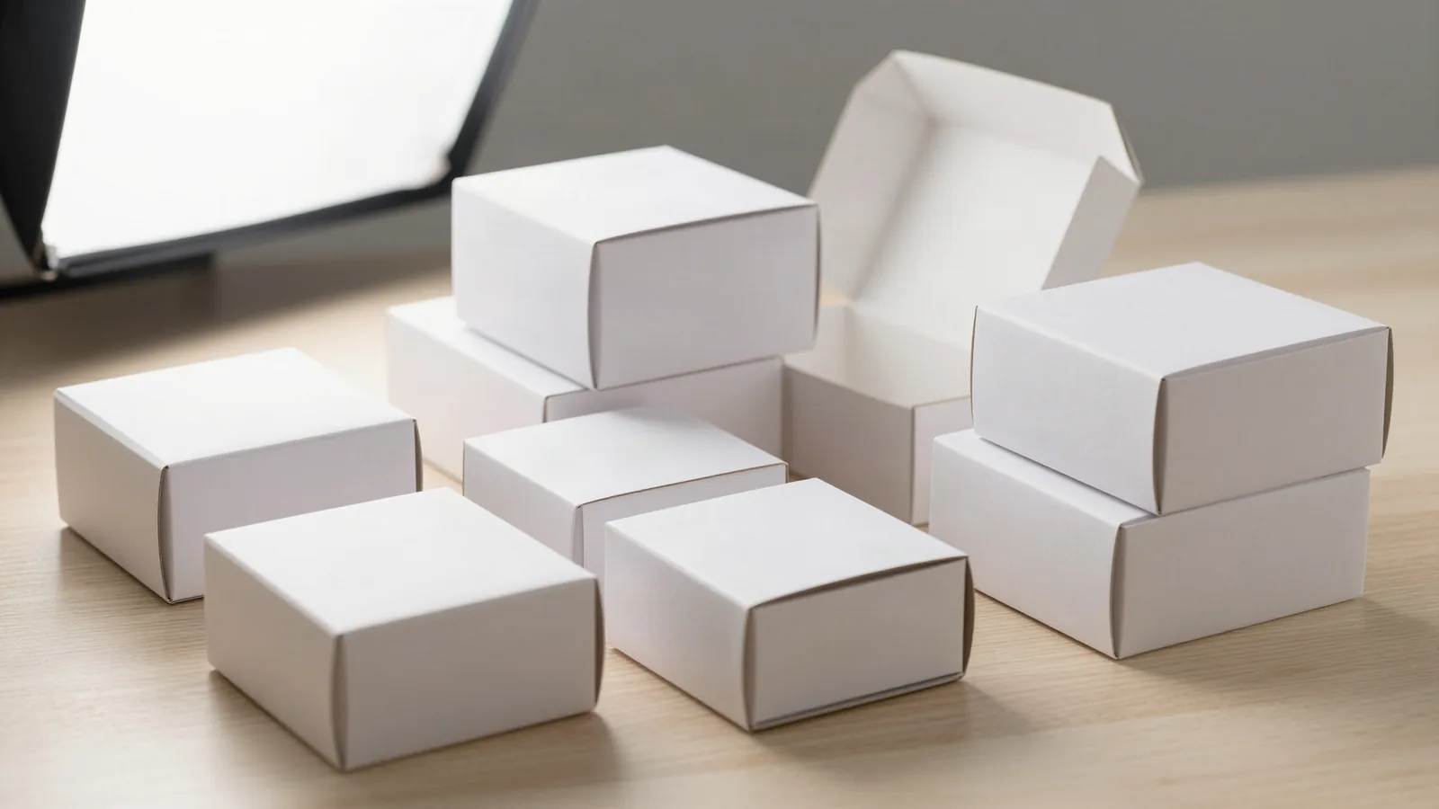 Slotted Boxes shown as custom packaging from Custom Packaging Lane