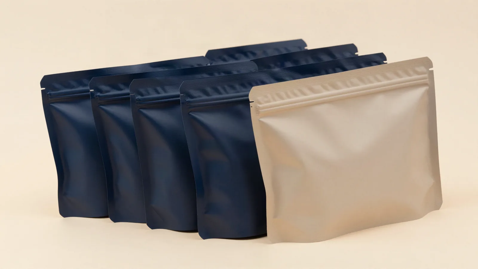 Zipper Pouches for Food Bags shown as custom packaging from Custom Packaging Lane